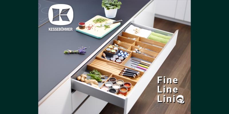 Деревянная гармония в каждом ящике: как FineLine LiniQ превращает хаос в эстетику Kessebohmer в Барнауле