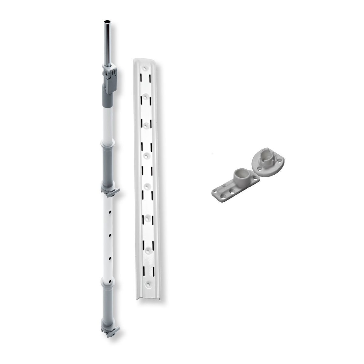 Комплект установочный Леманс H 720-900 (Ось + крепежный профиль для полок) ТИТАН Kessebohmer | официальный магазин